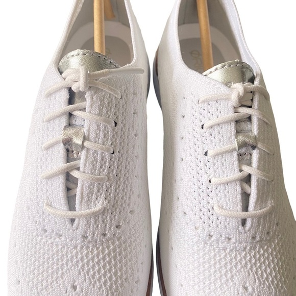 COLE Haan OriginalGrand Stitchlite Wing-Tip Fabric Oxfords - Picture 4 of 10